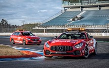 Fórmula 1: 'safety cars' GT R e C63 S da Mercedes-AMG têm novas cores
