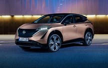 Nissan Ariya ganha novas cores inspiradas na inovação eléctrica
