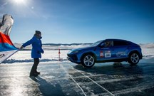 Lamborghini Urus: novo recorde de velocidade sobre o gelo