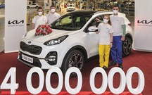 Kia Sportage assinala 4 milhões de carros produzidos na Europa