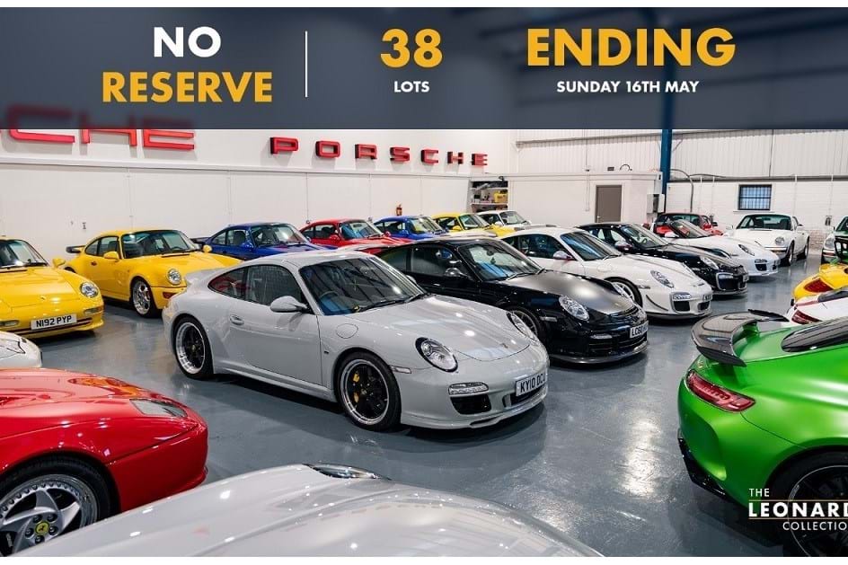 Dezenas de Porsche a leilão: Chris Harris mostra Leonard Collection
