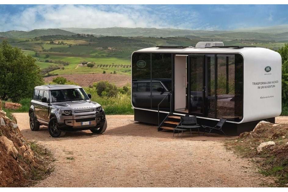 Defender Eco Home: um Airbnb a reboque do Land Rover
