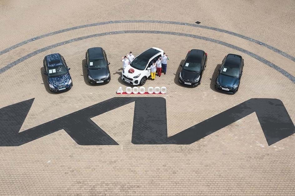 Kia Sportage assinala 4 milhões de carros produzidos na Europa