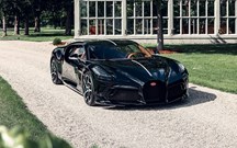 Custa 11 milhões: La Voiture Noire da Bugatti pronta para entrega