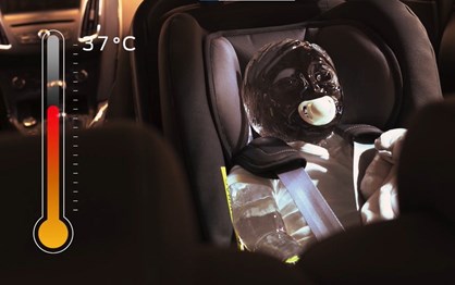 Ford lança alerta para bebés esquecidos no carro