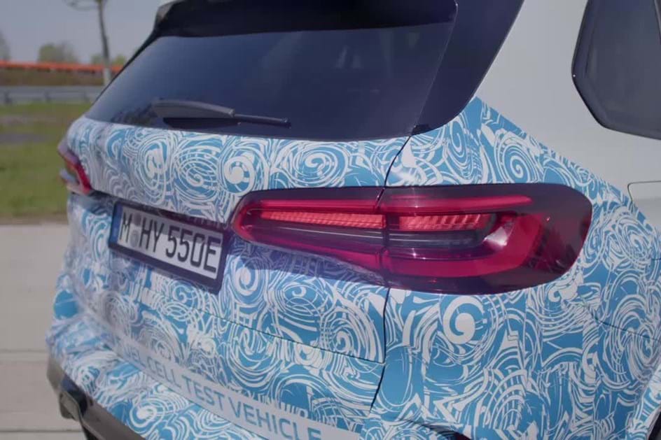 BMW já testa X5 a hidrogénio na estrada