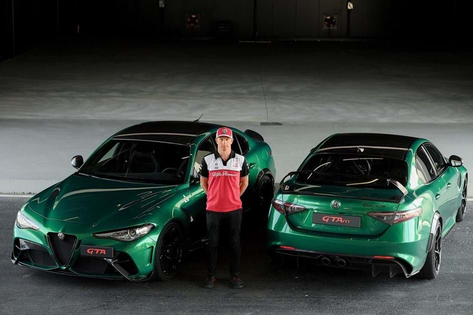 Kimi Räikkönen 'certifica' Giulia GTAm