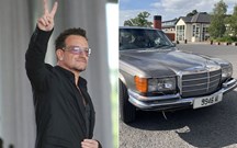 Está a leilão o Mercedes que foi de Bono dos U2