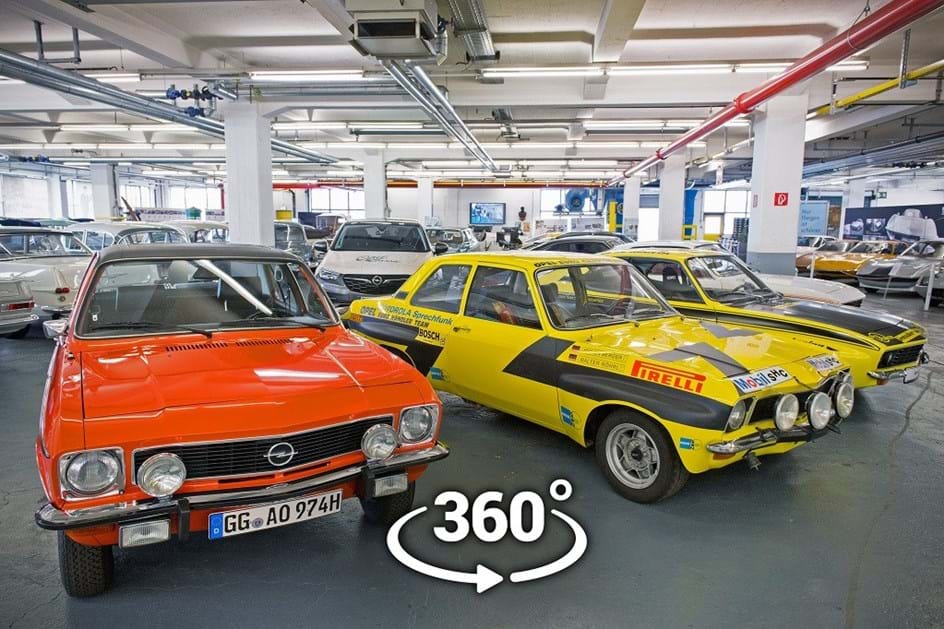 Museu Opel Classic aberto 24 horas a visitas virtuais