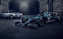 Aston Martin 'estreia' novo filme 007 no GP Itália