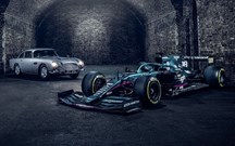 Aston Martin 'estreia' novo filme 007 no GP Itália