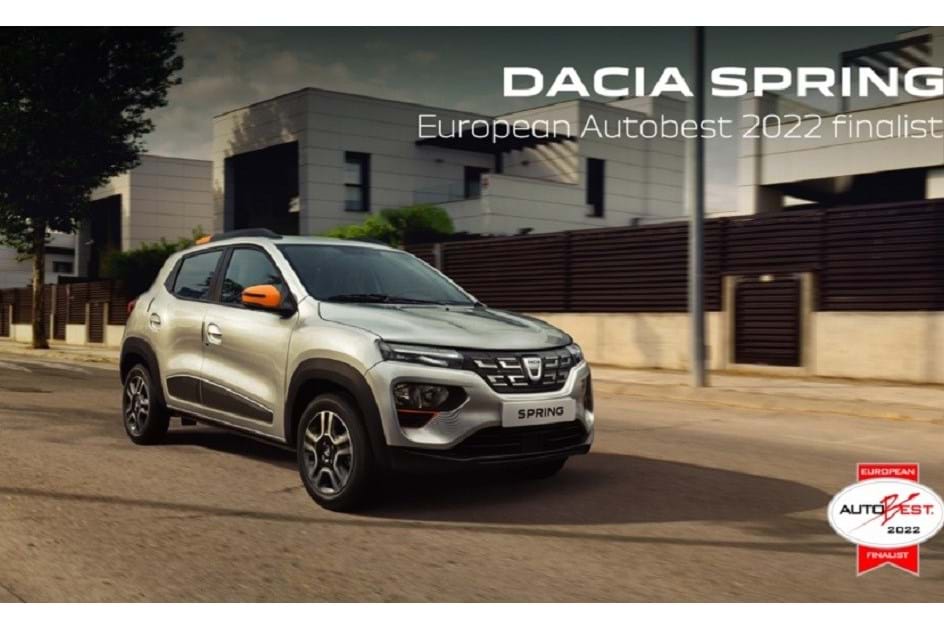 Dacia Spring finalista do AutoBest 2022