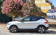 Volvo XC40 Recharge vencedor nos prémios Fleet Magazine