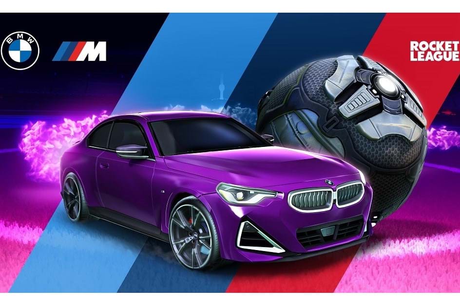 Novo BMW M240i estreia no game Rocket League - Motor Show