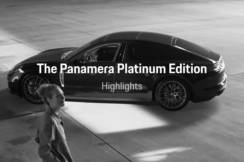Porsche Panamera mais exclusivo com Platinum Edition