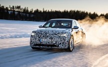 Audi e-tron Sportback renovado já testa na neve