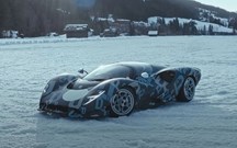 De Tomaso P72: ouça o barulho do V8 a acelerar na neve