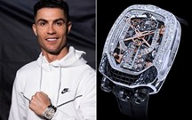 Cristiano Ronaldo compra relógio de 1 M€ para combinar com o Bugatti Chiron