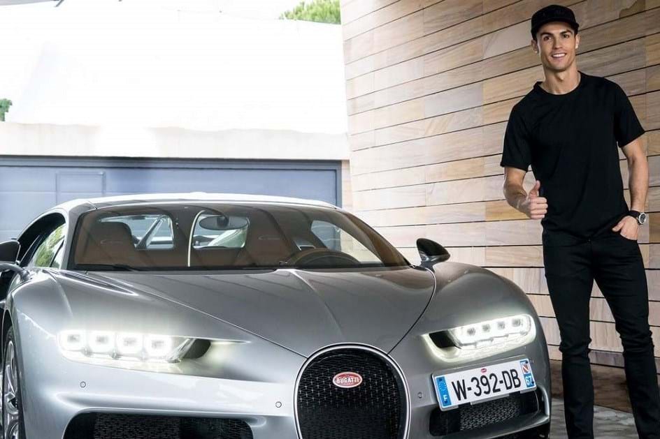 Cristiano Ronaldo compra relógio de 1 M€ para combinar com o Bugatti Chiron