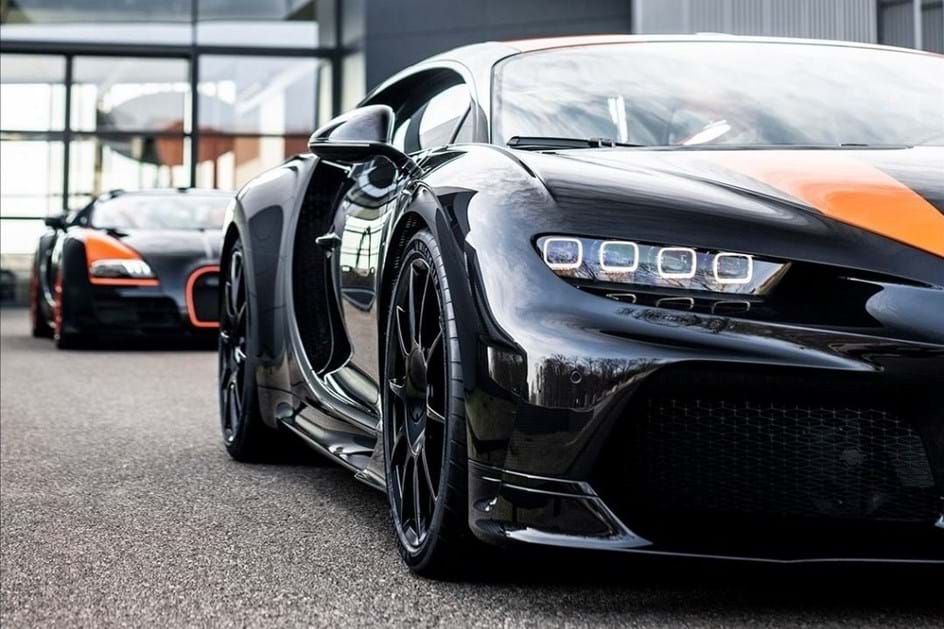 Cliente especial gasta 7,3 milhões de euros em oito Bugatti