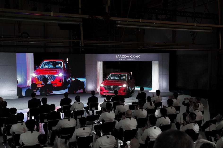 Mazda CX-60 já está em produção; primeiras unidades chegam em Maio à Europa
