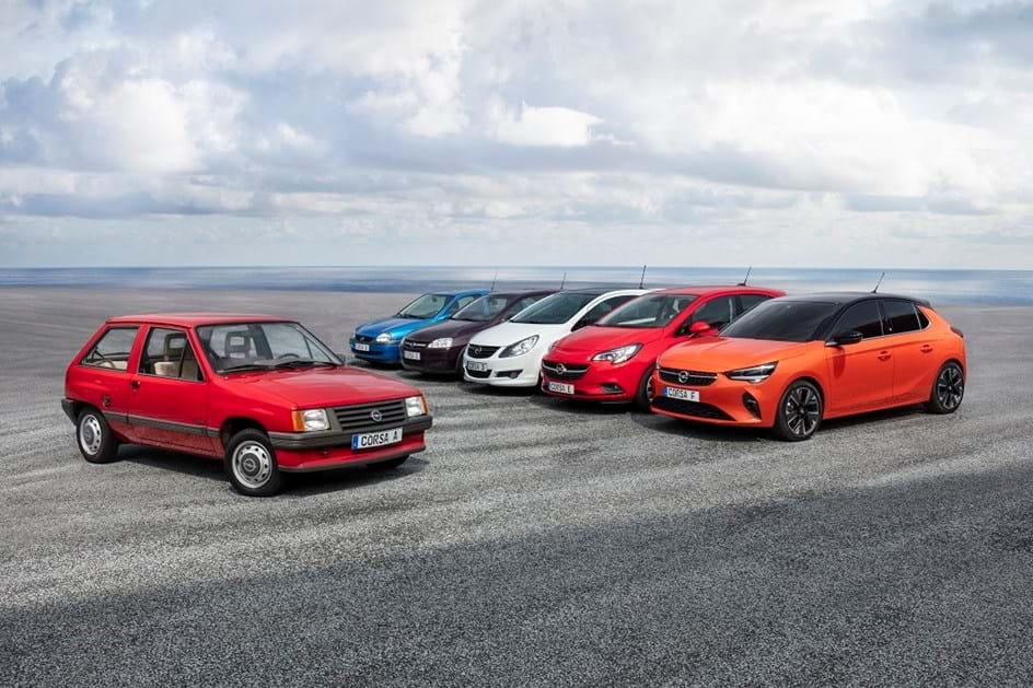 Uma história de sucesso: Opel Corsa celebra 40 anos