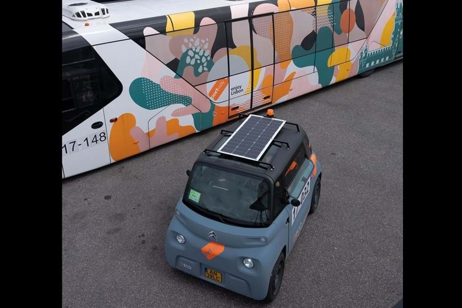 Citroën My AMI Cargo com painéis solares já opera nos aeroportos nacionais 
