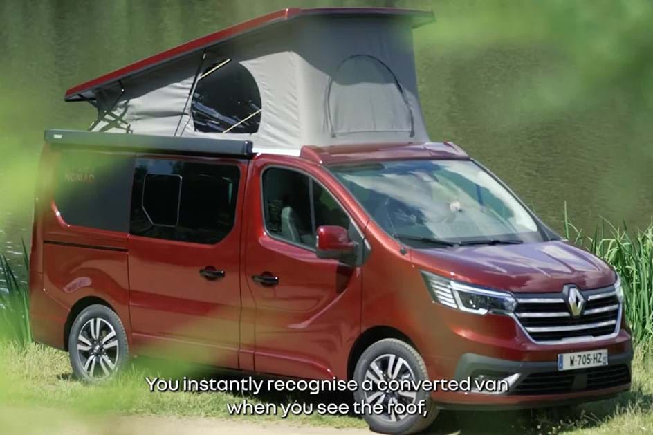 Trafic SpaceNomad: a nova 'campervan' da Renault para fugir da cidade