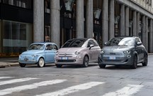 Fiat 500 faz 65 anos e ''eléctrico'' está no pódio europeu