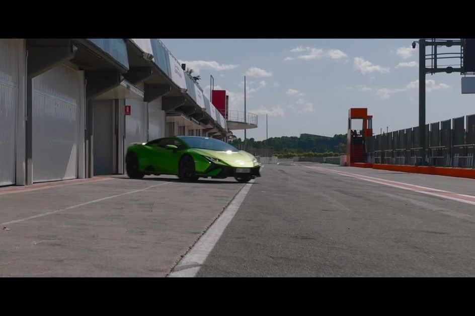 Banda sonora fantástica: ouça o V10 do Lamborghini Huracán Tecnica