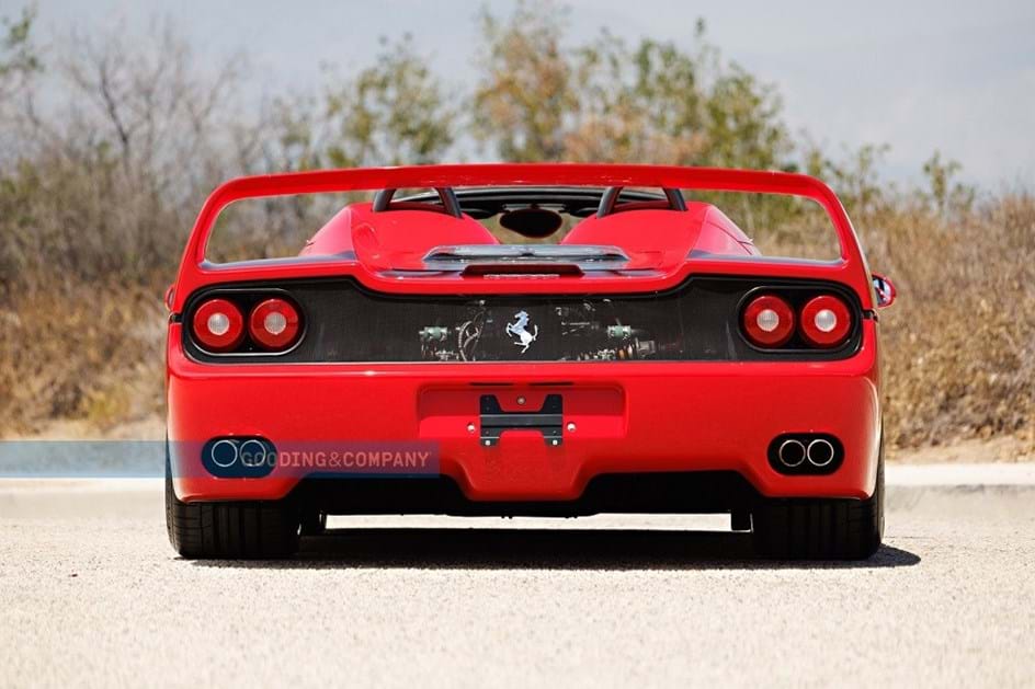 Ferrari F50 que já foi de Mike Tyson pode atingir 5,5 milhões de euros