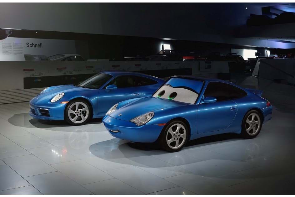 Carrera inédito: Porsche 911 GTS Sally Special celebra filme 'Cars'
