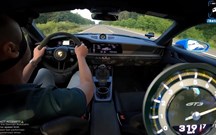 Poderoso: ouça o ''ronco'' do Porsche 911 GT3 a 320 km/hora na Alemanha