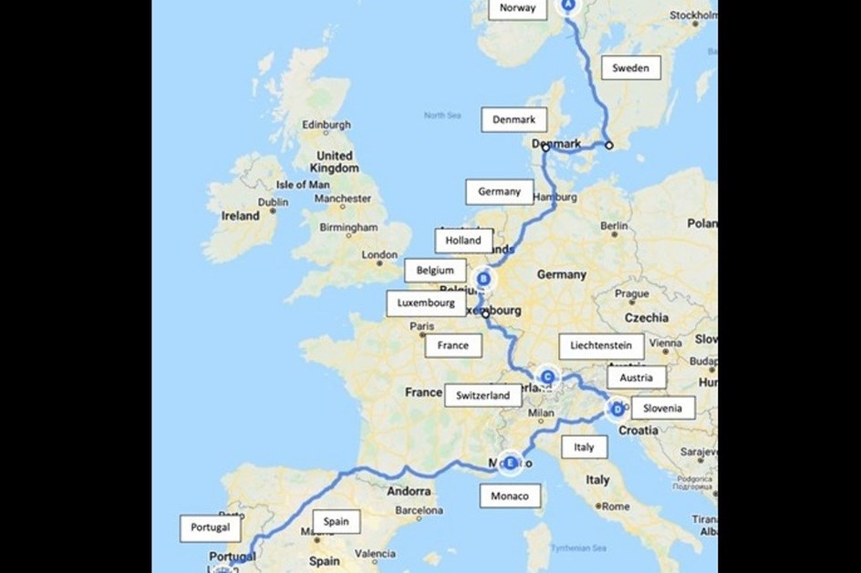 Kia EV6 em contra-relógio: cinco dias ''eléctricos'' para ligar Oslo a Lisboa