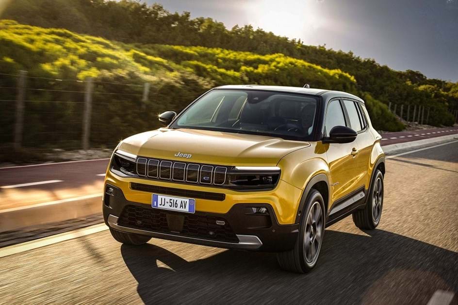 Avenger: primeiro Jeep 100% eléctrico para atacar a Europa