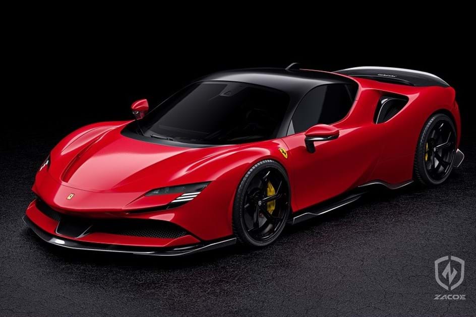 Ferrari SF90 ganha elegância radical nas mãos da Zacoe Performance