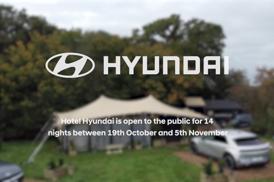 Hyundai cria hotel ''alimentado' com electricidade do Ioniq 5
