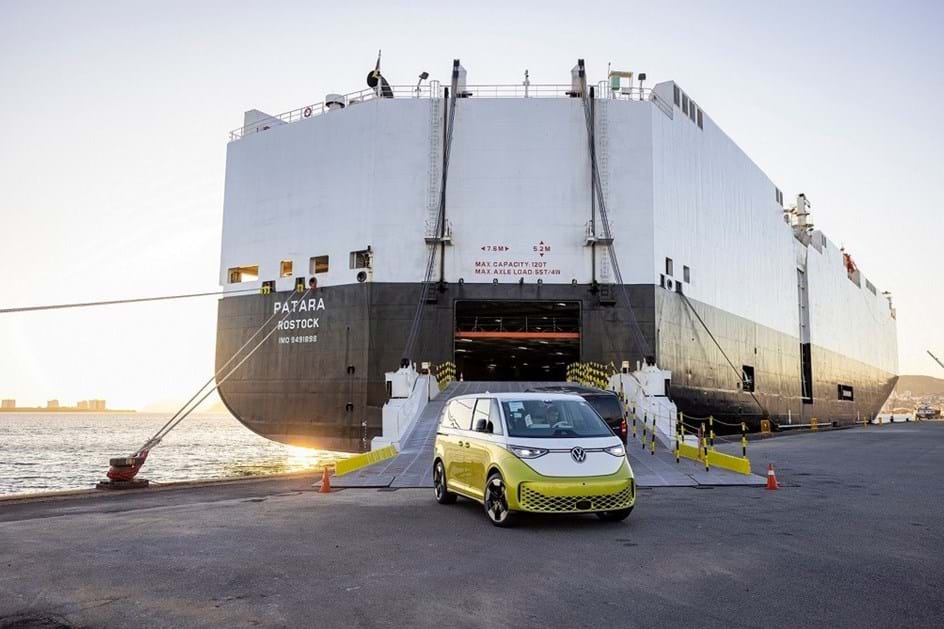 Desembarque em Setúbal: Volkswagen ID. Buzz já está em Portugal
