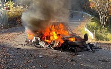 Rali do Japão: Hyundai i20 N Rally1 de Dani Sordo ardeu por completo
