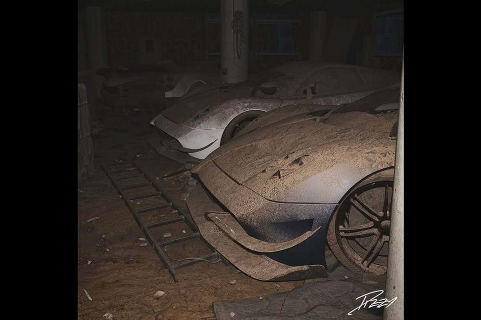 O que faz um Bugatti a apodrecer num barracão?