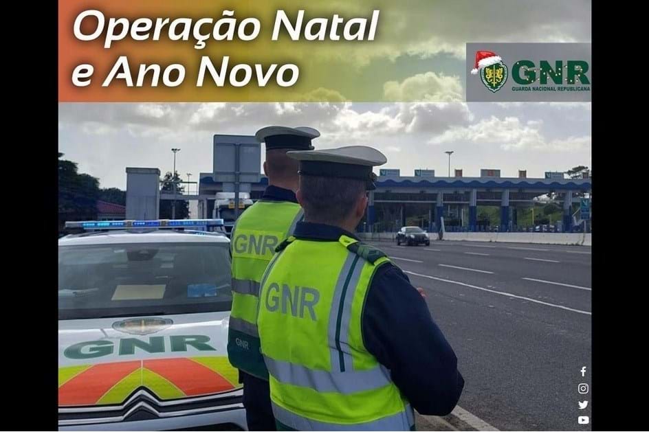 Operação Natal 2022: GNR regista oito mortos na estrada