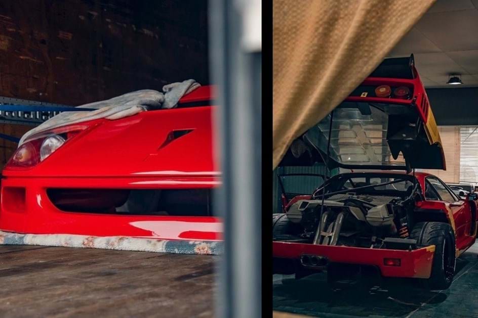 Ferrari F40 ganha visual brutal pelas mãos da Liberty Walk