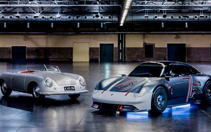 Vision 357 celebra 75 anos da Porsche com tributo ao 356