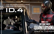 VW ID. 4 protagonista em 'Ant-Man & The Wasp: Quantumania'