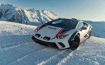 Lamborghini Huracán Sterrato troca alcatrão pela neve