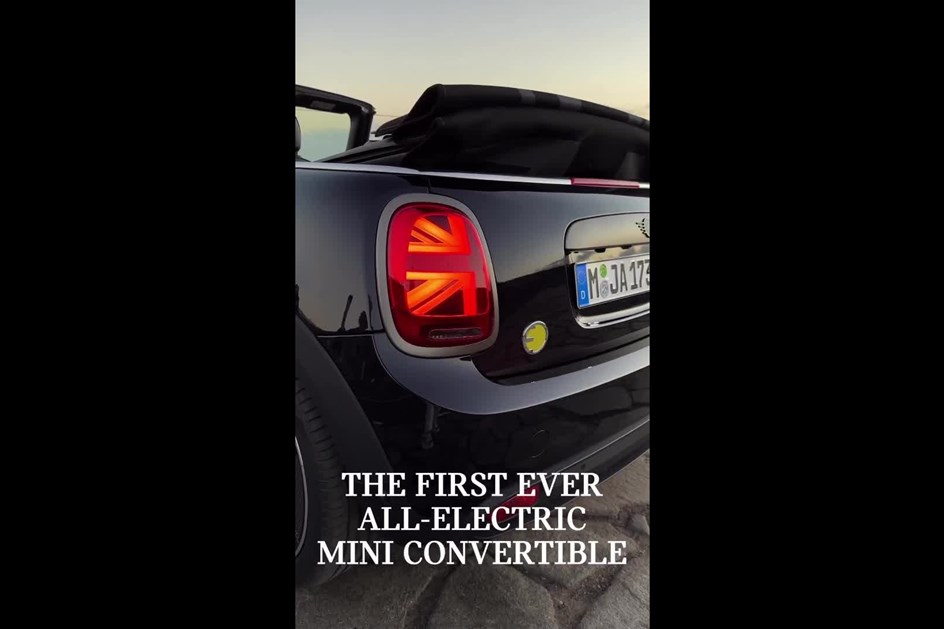 Diversão eléctrica ao ar livre: Mini Cooper SE já é descapotável