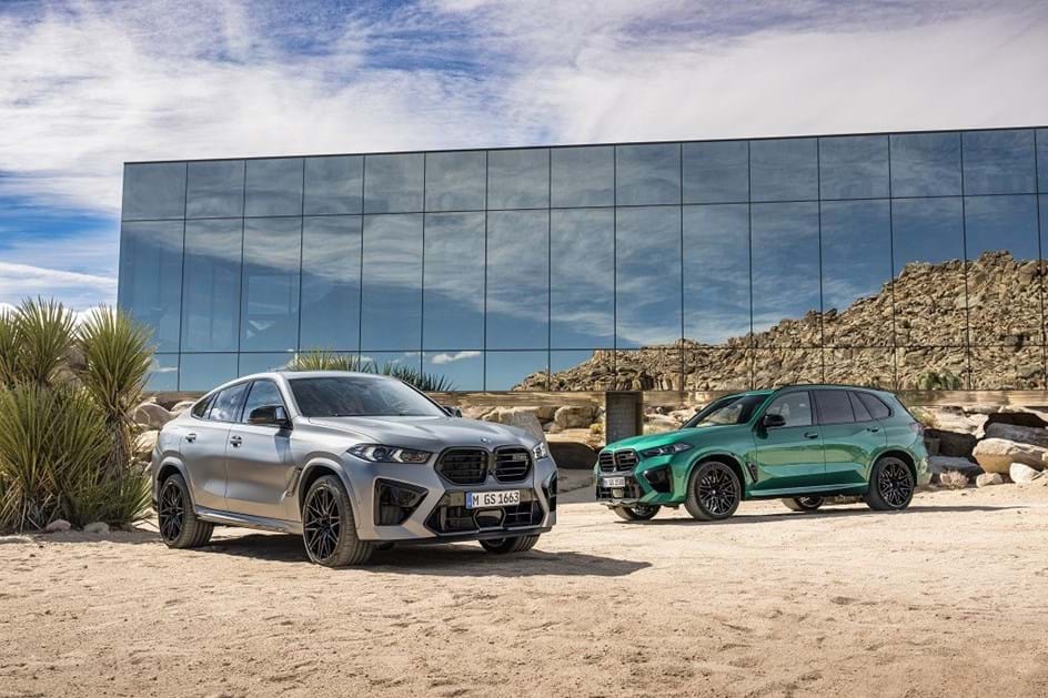 BMW X5 e X6 M Competition mais poderosos já são híbridos