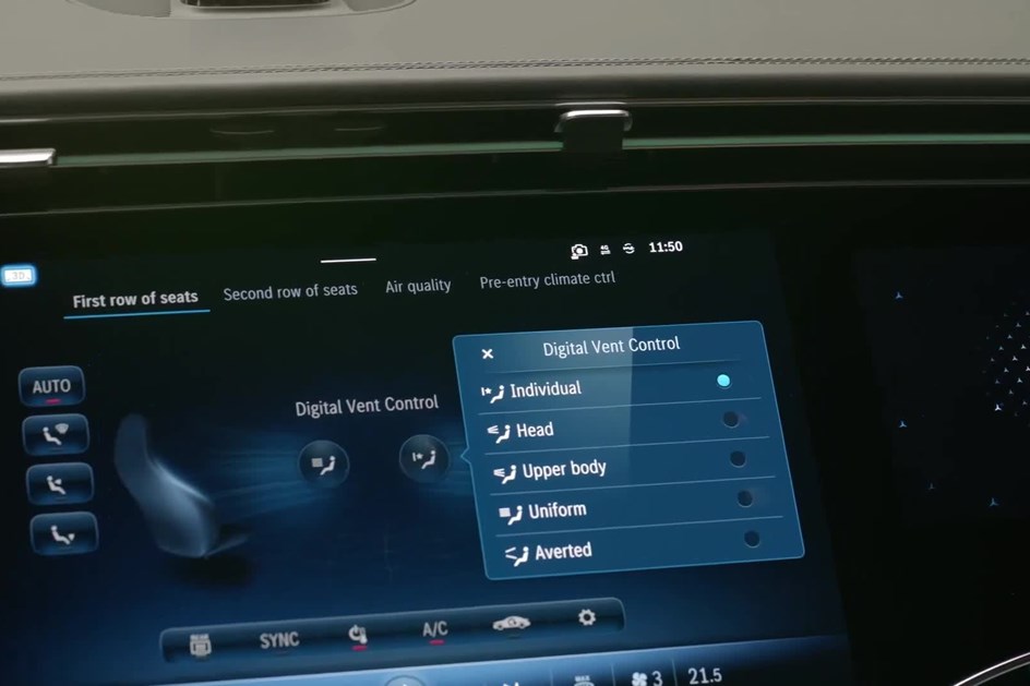 Mercedes apresenta MB.OS e revela interior do novo Classe E