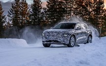Audi Q6 e-tron em teste nas terras geladas da Escandinávia