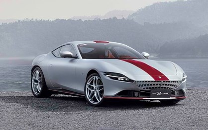 Ferrari Roma inédito para a China: nem sequer faltam chá e charutos